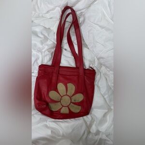 Red Retro Purse